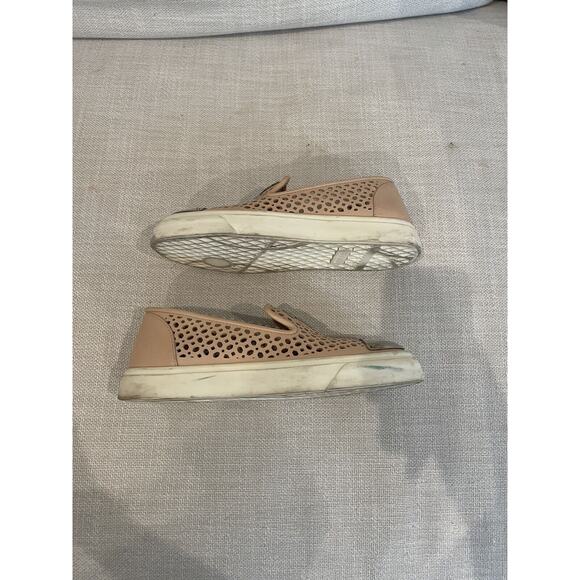Giuseppe ZANOTTI LONDON LOGO PERFORATED SKATE SNEAKERS MOCCASINS 36 & 35.5 READ‎ - Picture 3 of 7